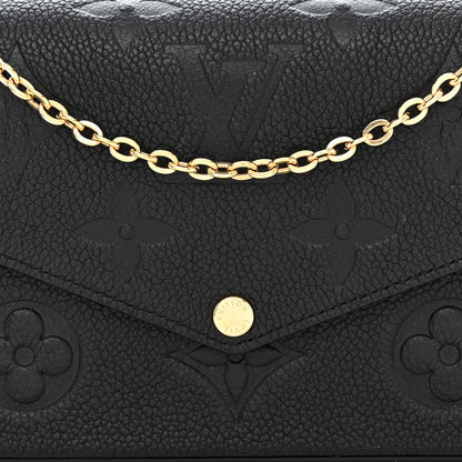 Louis Vuitton Monogram Animal Print Pochette Felicie Chain Wallet 10 of 14