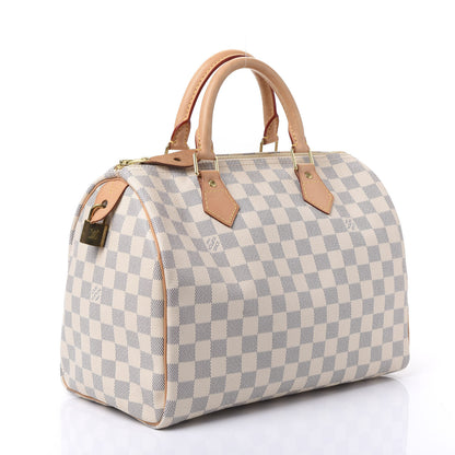 Louis Vuitton Damier Azur Speedy 30 2 of 12