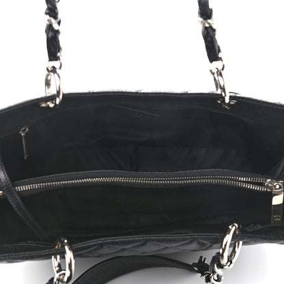 Chanel Caviar Quilted Grand Shopping Tote GST Black 5 of 11