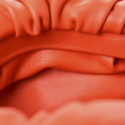 Bottega Veneta Calfskin The Pouch Chain Orange 8 of 10