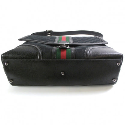 Gucci Monogram Treasure Flap Black 4 of 10
