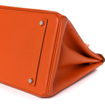 Hermes Epsom Birkin 35 Orange 8 of 14