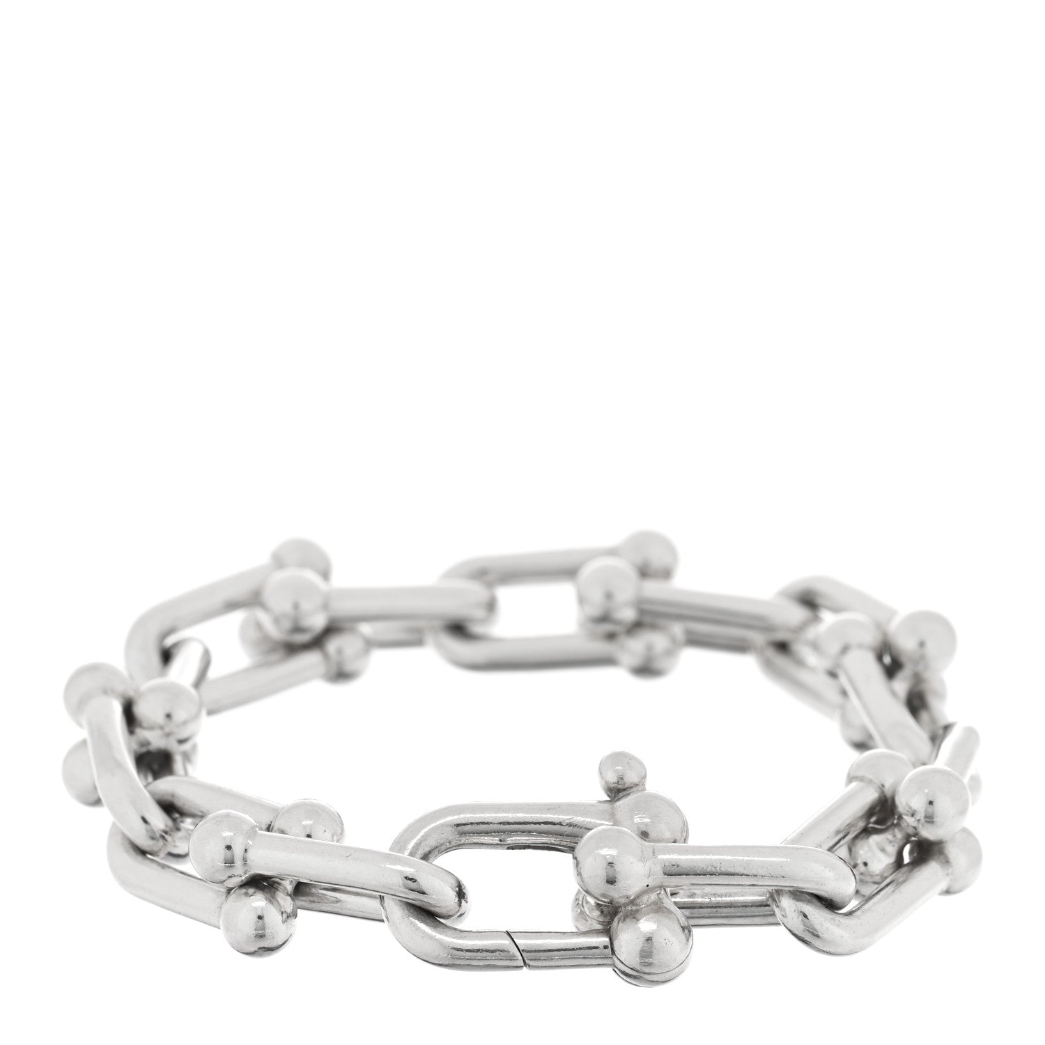 Tiffany Sterling Silver Large HardWear Link Bracelet 2 of 3