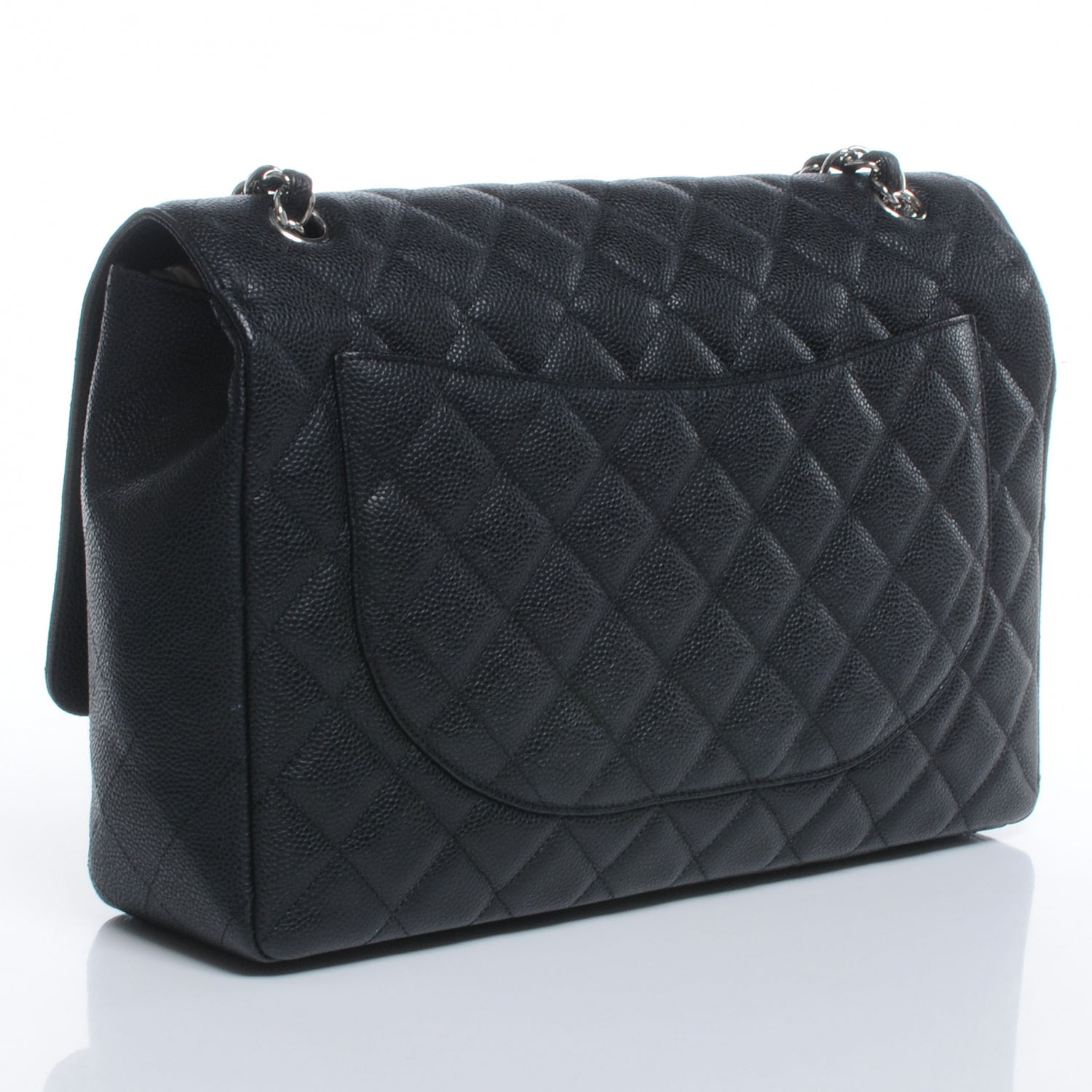 Chanel Caviar Maxi Single Flap Black 3 of 7