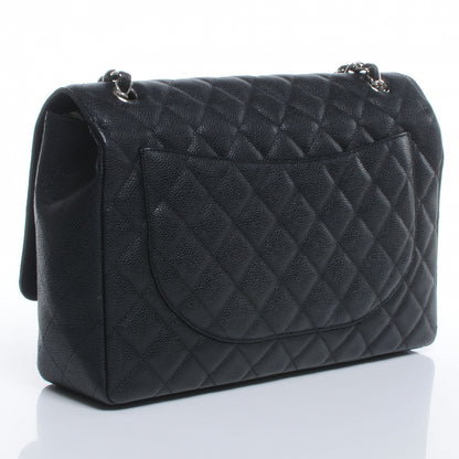 Chanel Caviar Maxi Single Flap Black 3 of 7