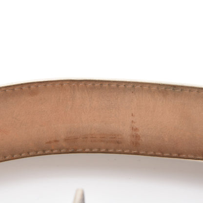 Louis Vuitton Damier Azur LV Initiales Belt 95 38 5 of 8