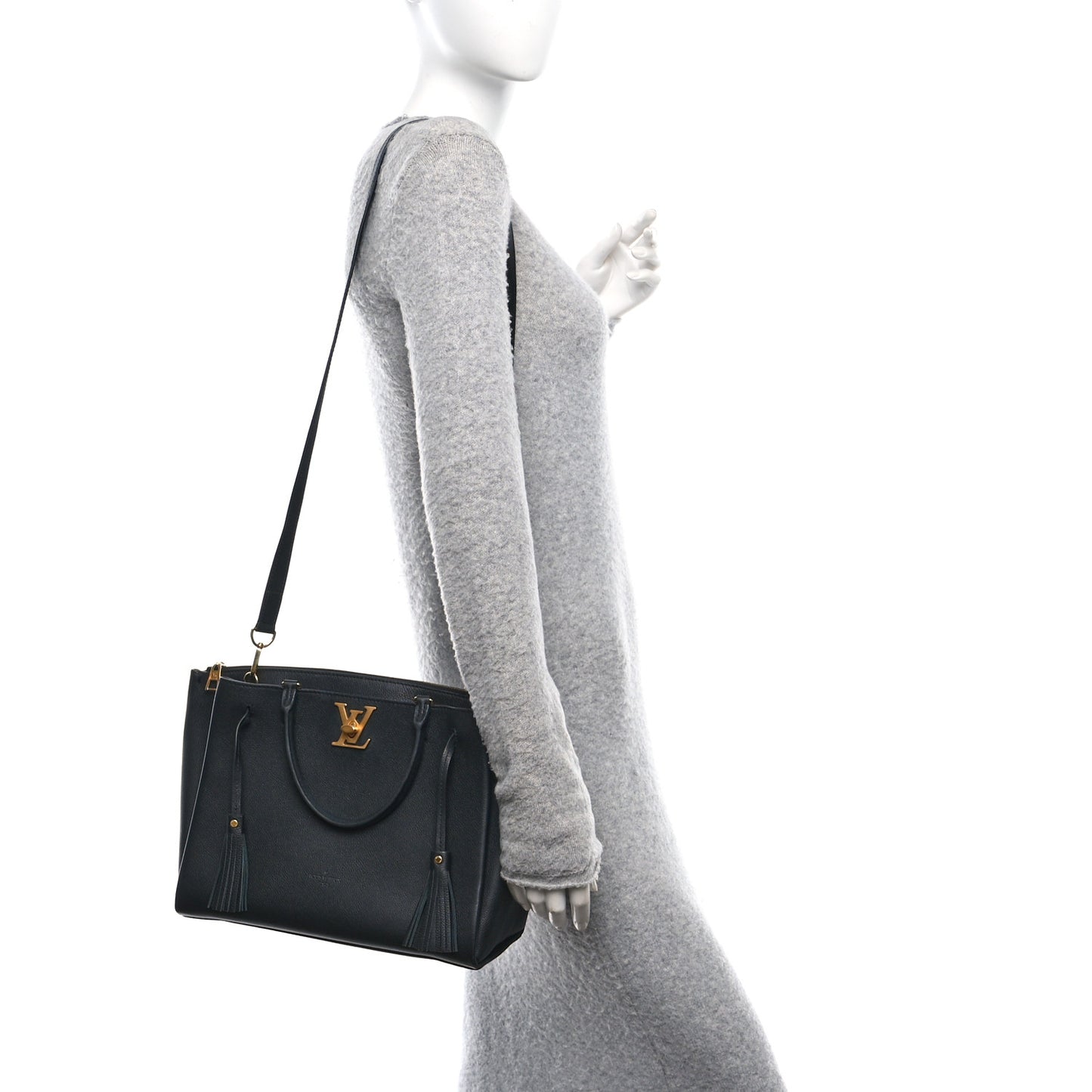 Calfskin Lockmeto Black