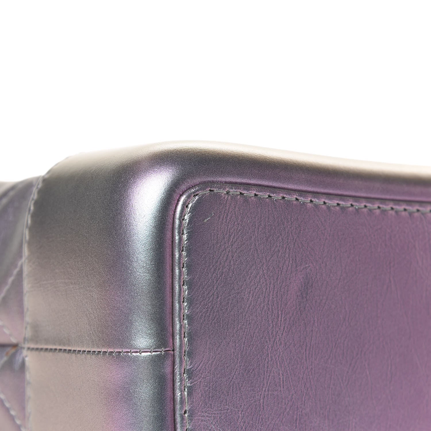 Chanel Iridescent Lambskin Calfskin Small Quilted Gabrielle Backpack Light Purple 10 of 12