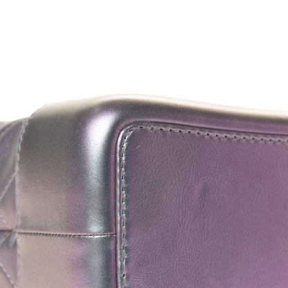Chanel Iridescent Lambskin Calfskin Small Quilted Gabrielle Backpack Light Purple 10 of 12