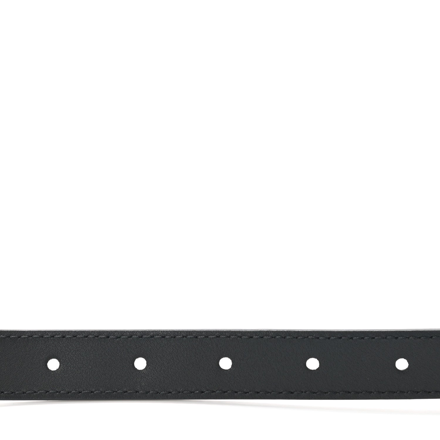 Gucci Calfskin Double G 20mm Belt 85 34 Black 4 of 5