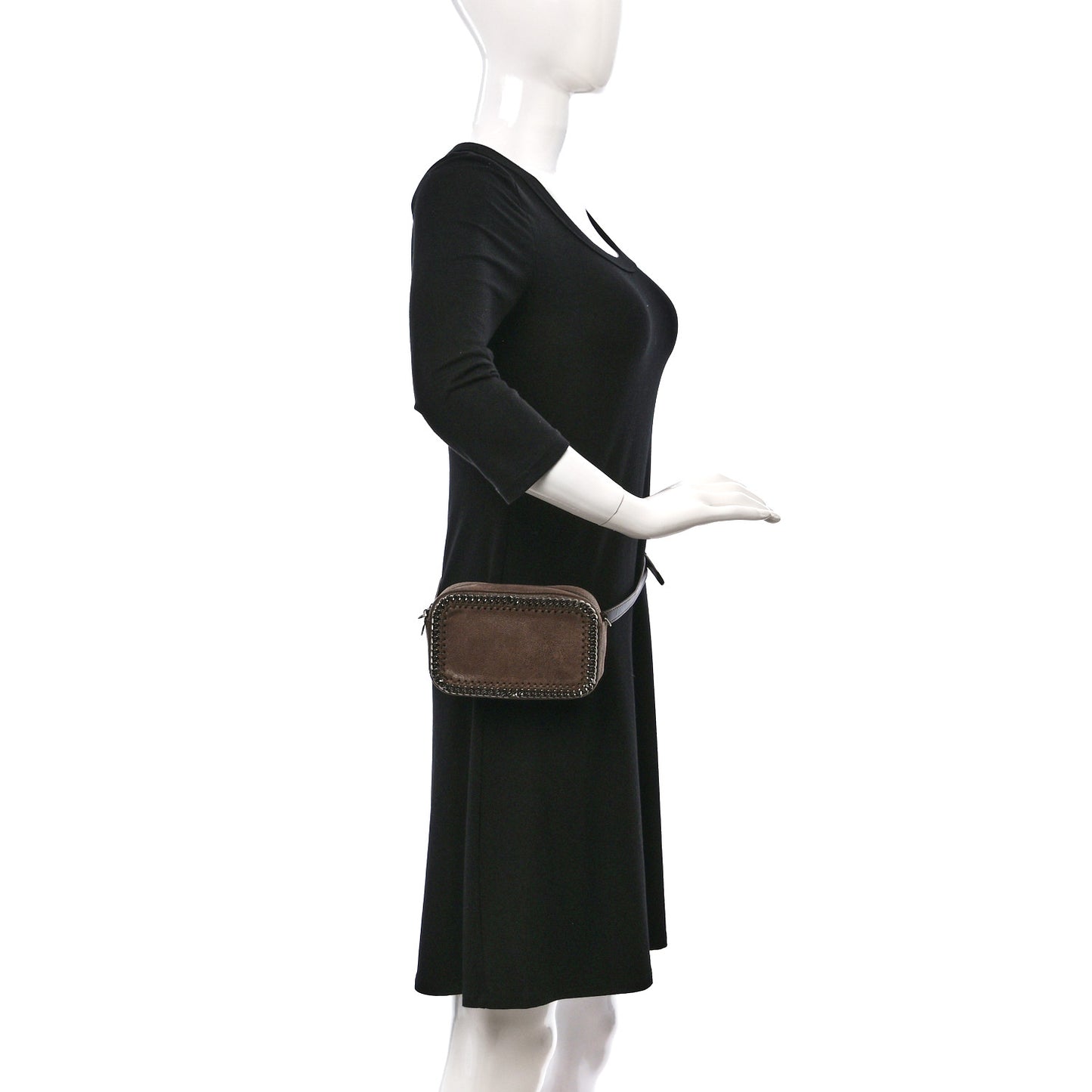 Shaggy Deer Falabella Belt Bag Brown