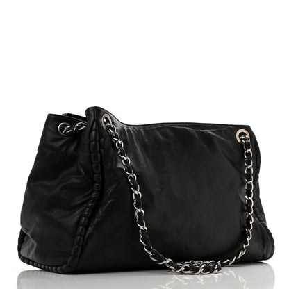Chanel Calfskin On the Bund Open Accordion Tote Black 3 of 13