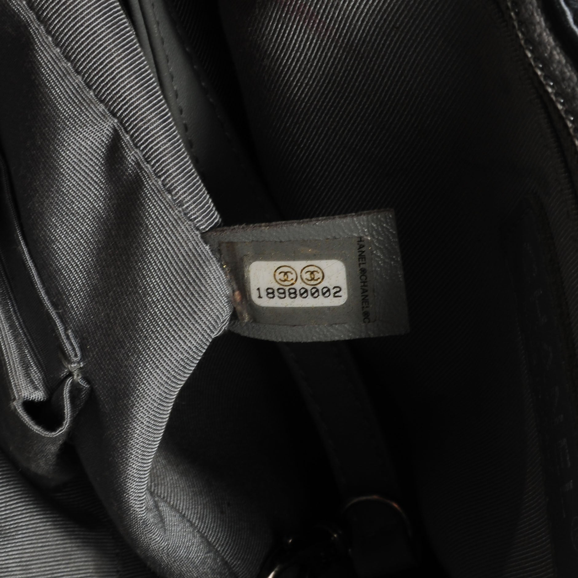 Chanel Calfskin Quilted Large Boy Flap Black 7 of 8