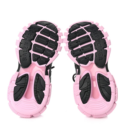 Balenciaga Mesh Nylon Bi-Color Womens Track Sneakers 36 Black Pink 5 of 7