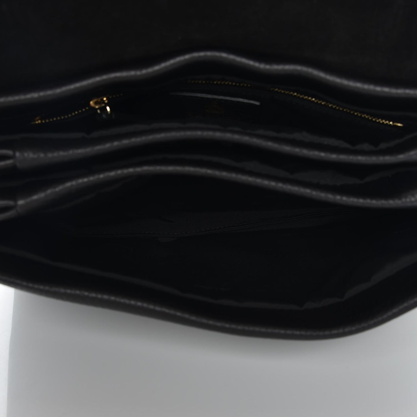 Grained Calfskin Medium Sugar Flap Shoulder Bag Black