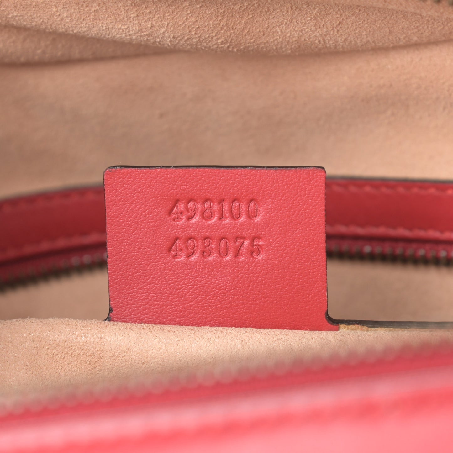 Calfskin Matelasse Sylvie Web Small GG Marmont Top Handle Shoulder Bag Hibiscus Red