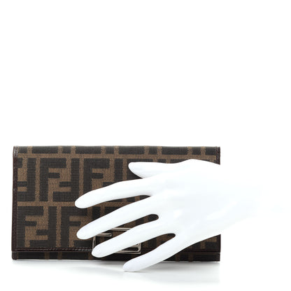Fendi Zucca Continental Wallet Tobacco 2 of 7