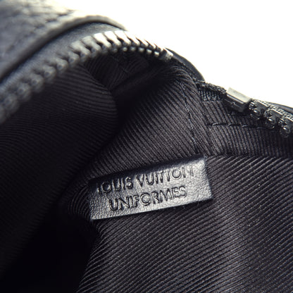 Louis Vuitton Taurillon Monogram Uniformes Solar Ray Soft Pochette Volga Belt Bag Black 7 of 10