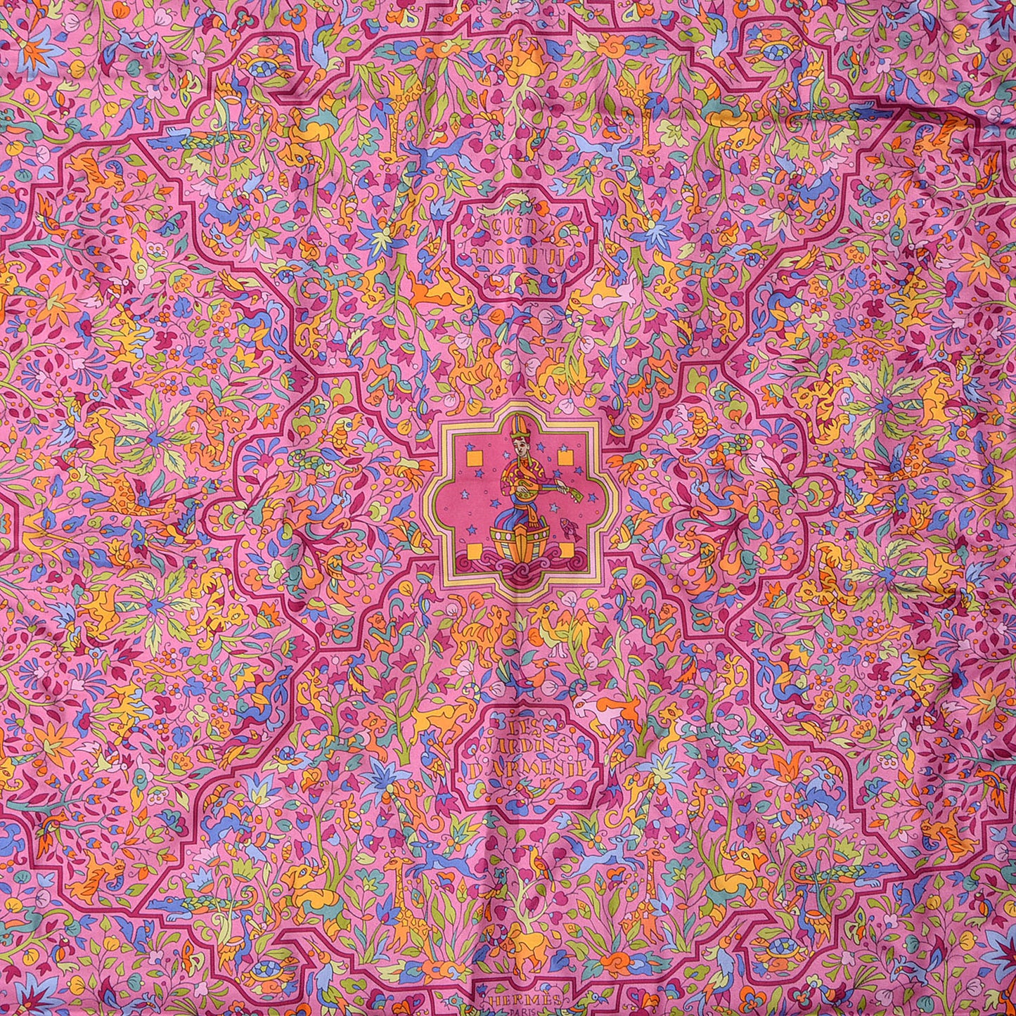 Silk Les Jardins D'Armenie Scarf 90