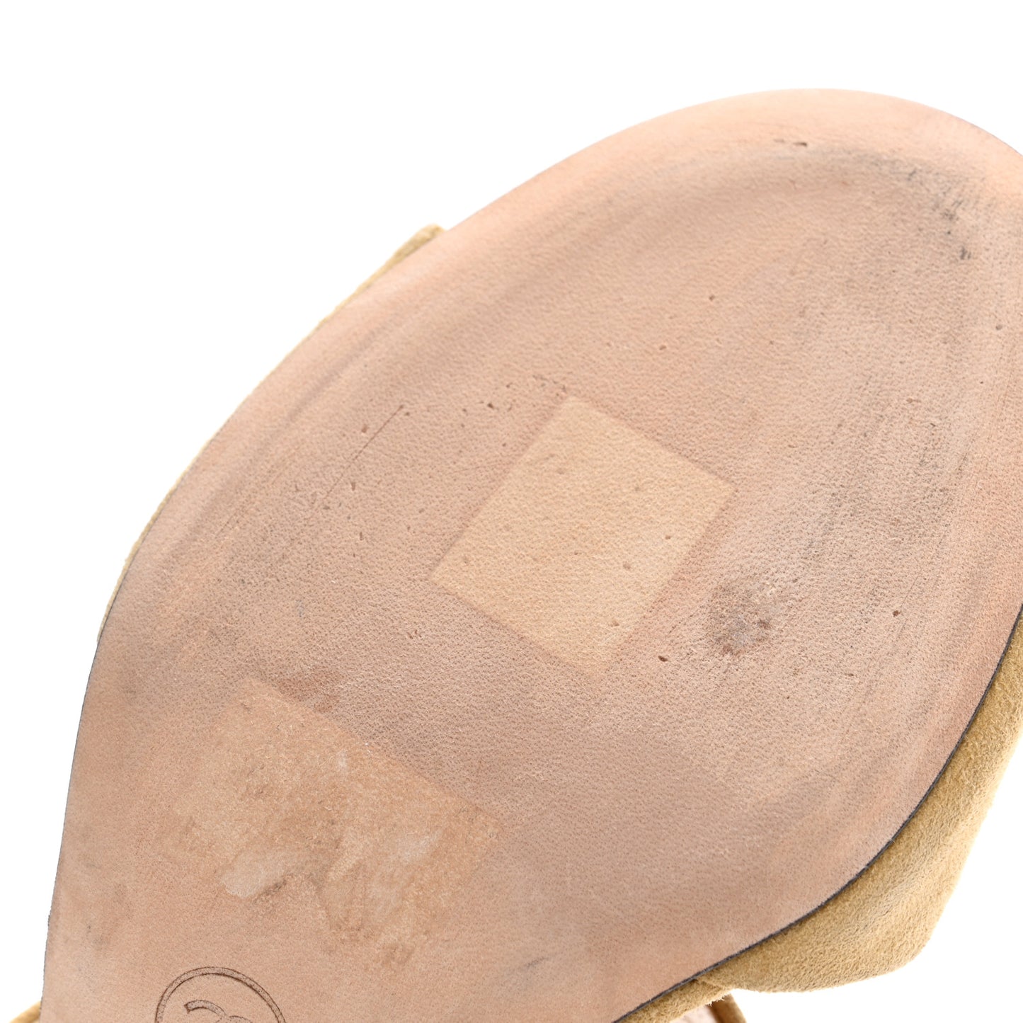 Kid Suede Pearl Mules 39 Beige