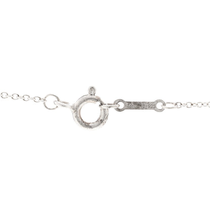 Tiffany Sterling Silver Paloma Picasso Olive Leaf Vine Pendant Necklace 4 of 4