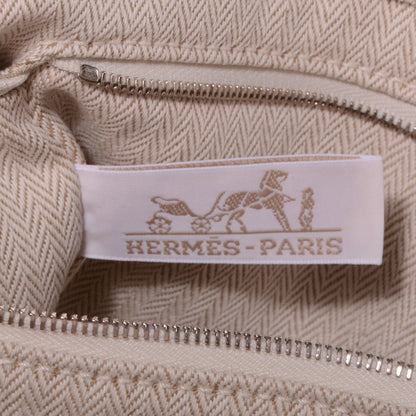 Hermes Canvas Barenia Fourbi 30 GM Pouch Naturel Fauve 7 of 8