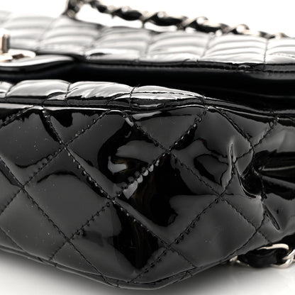 Chanel Patent Quilted Medium Double Flap Black 10 of 10