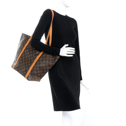 Louis Vuitton Monogram Sac Shopping Tote 2 of 7