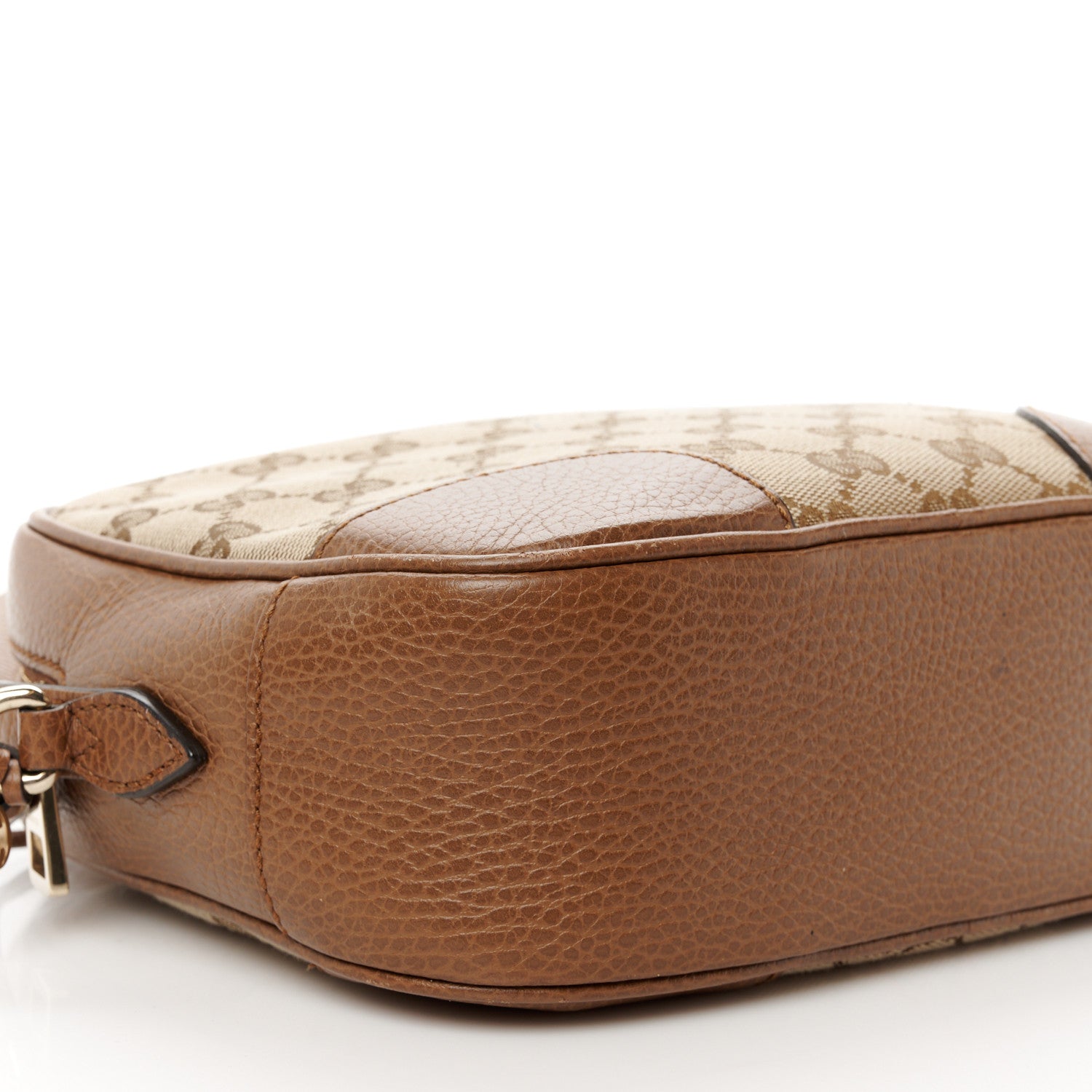 Gucci Monogram Mini Bree Messenger Bag Beige Tabacco 10 of 11