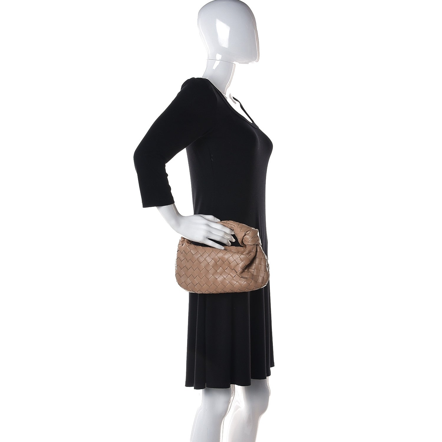 Bottega Veneta Nappa Intrecciato Mini Jodie Sandalwood 2 of 11