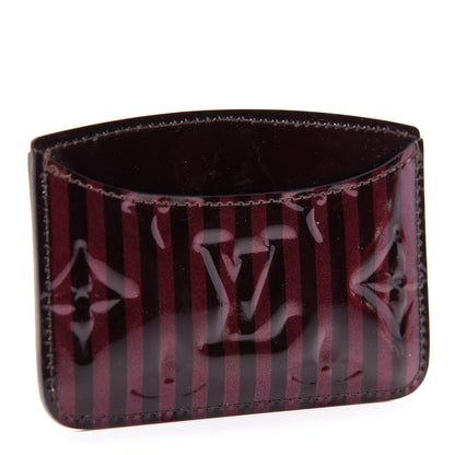 Louis Vuitton Vernis Rayures Mirror Case Amarante 4 of 7