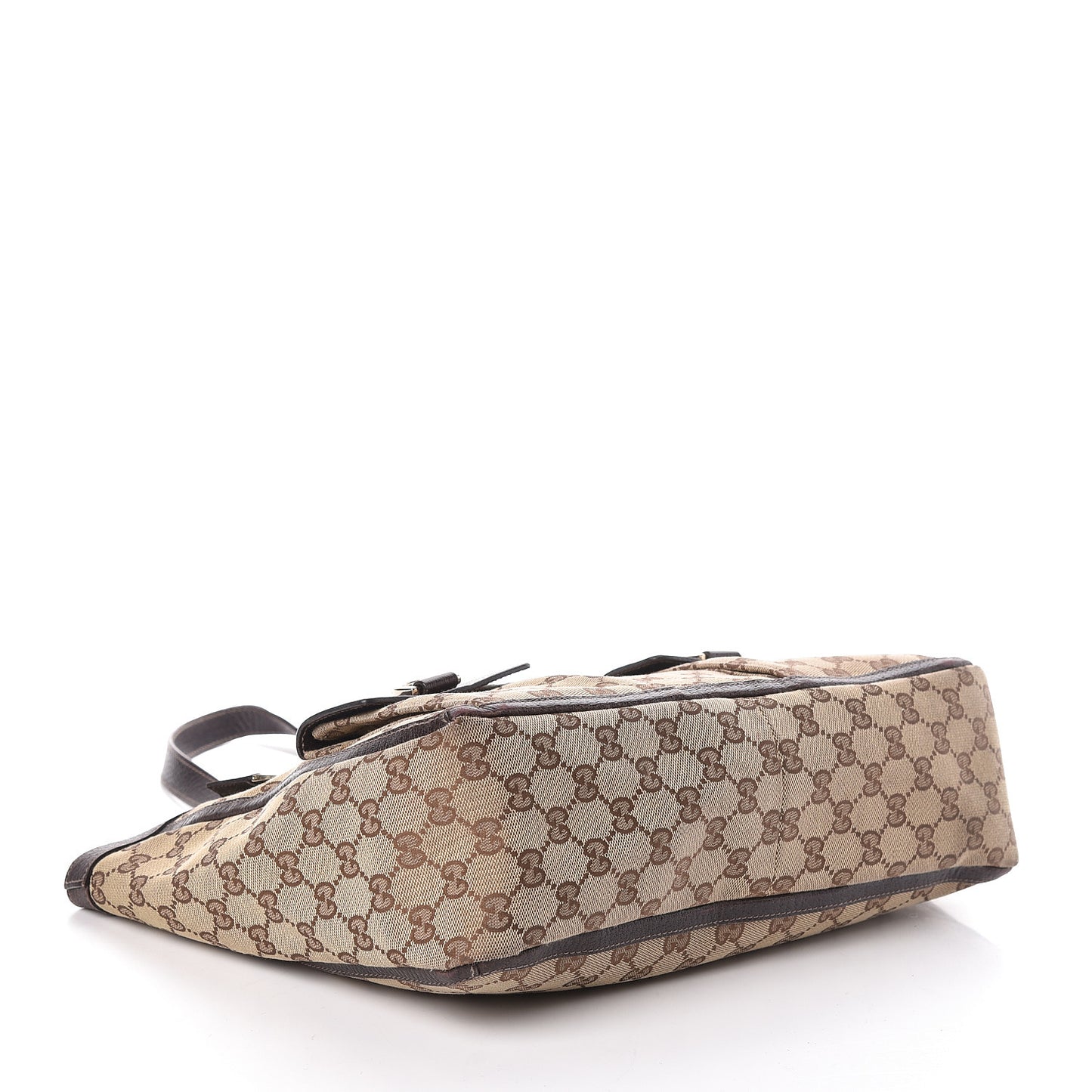 Monogram Abbey D Ring Tote Dark Brown