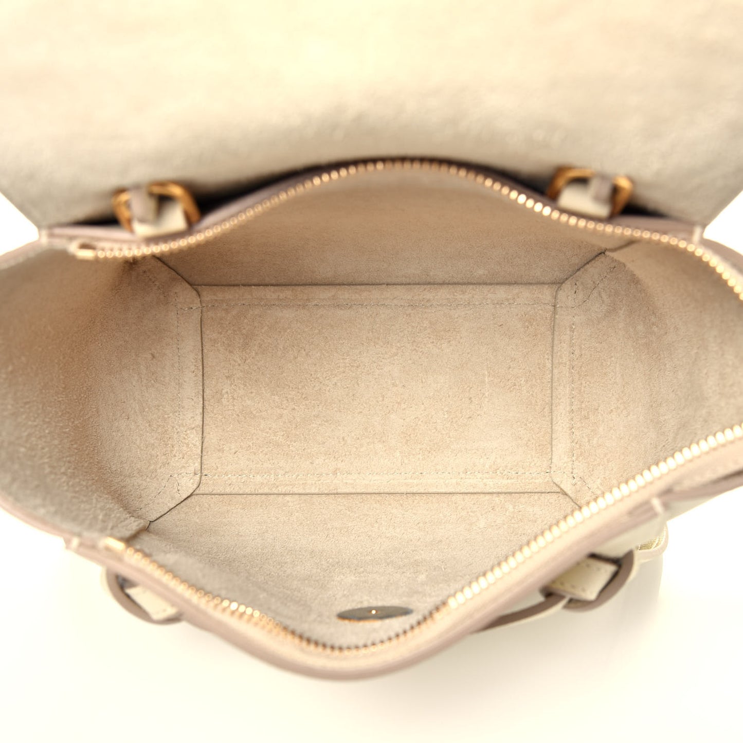 Grained Calfskin Nano Belt Bag Linen