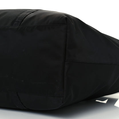 Versace Nylon La Greca Logo Tote Black 11 of 11