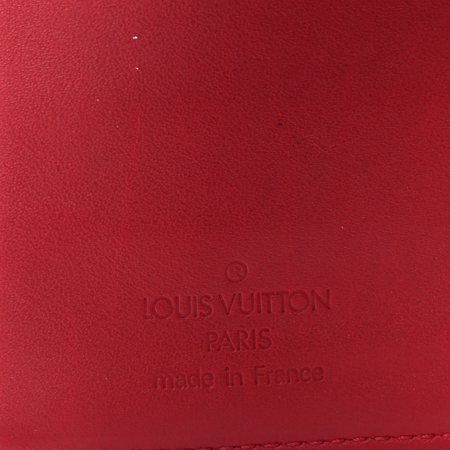 Louis Vuitton Vernis French Purse Wallet Pomme D'Amour 5 of 5