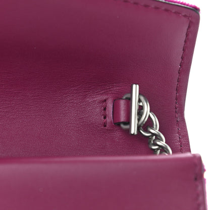 Gucci Velvet Super Mini Dionysus Shoulder Bag Fuchsia Violet Cyclamen 7 of 11