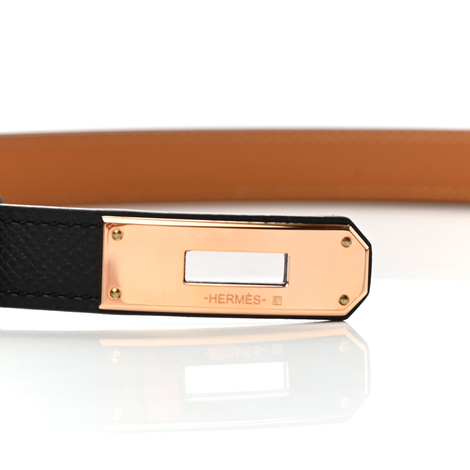 Hermes Epsom Kelly Belt Black 4 of 4