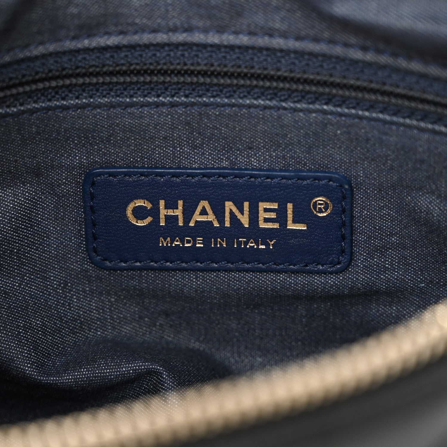 Chanel Lambskin Quilted Resin Bi-Color Waist Bag Fanny Pack Black 6 of 10