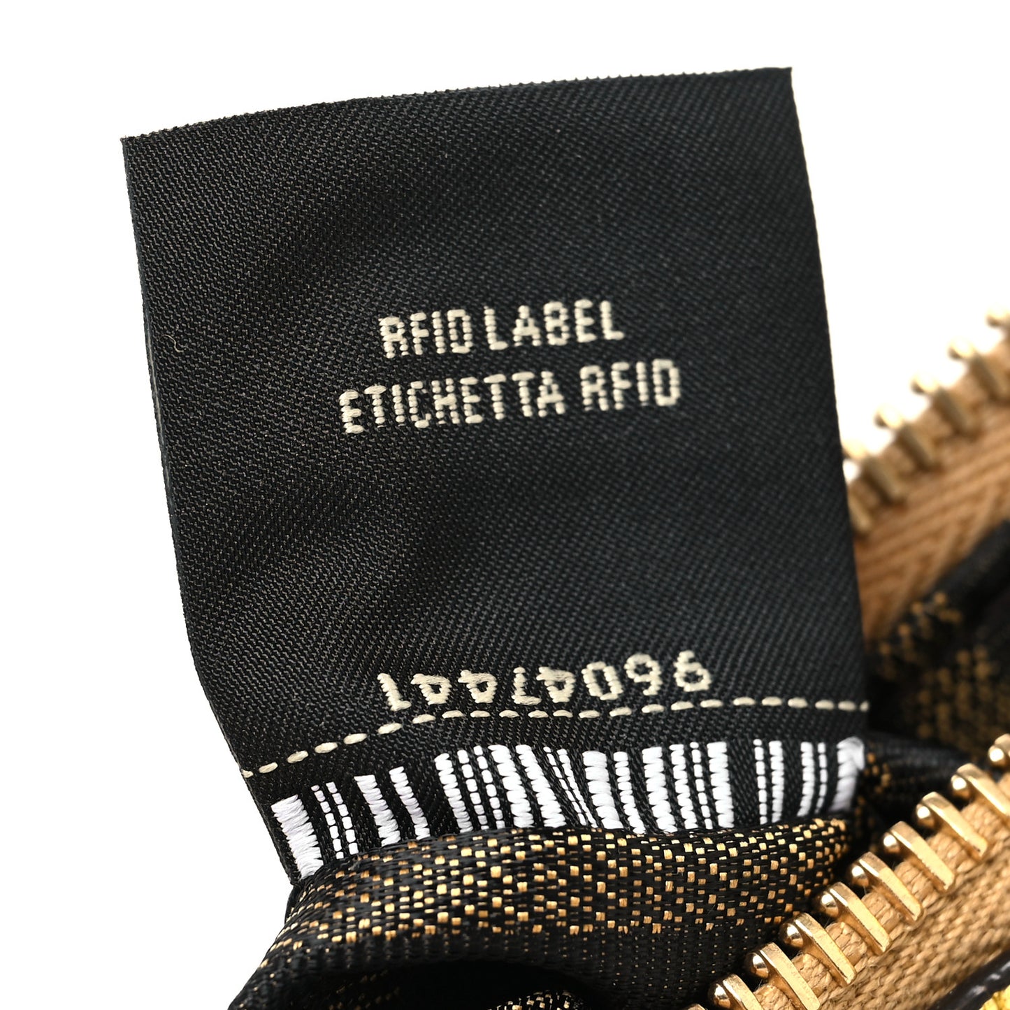 Rock Millenium Nano Fendigraphy Hobo Charm Gold