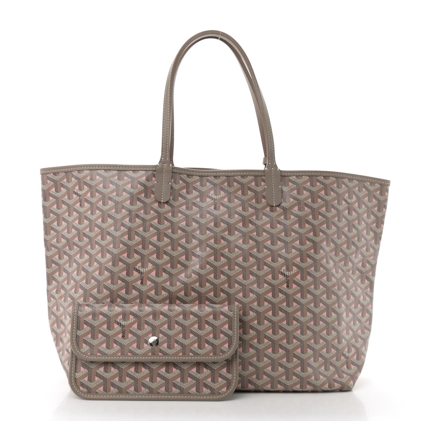 Goyardine Saint Louis Claire Voie PM Grege Powder Pink