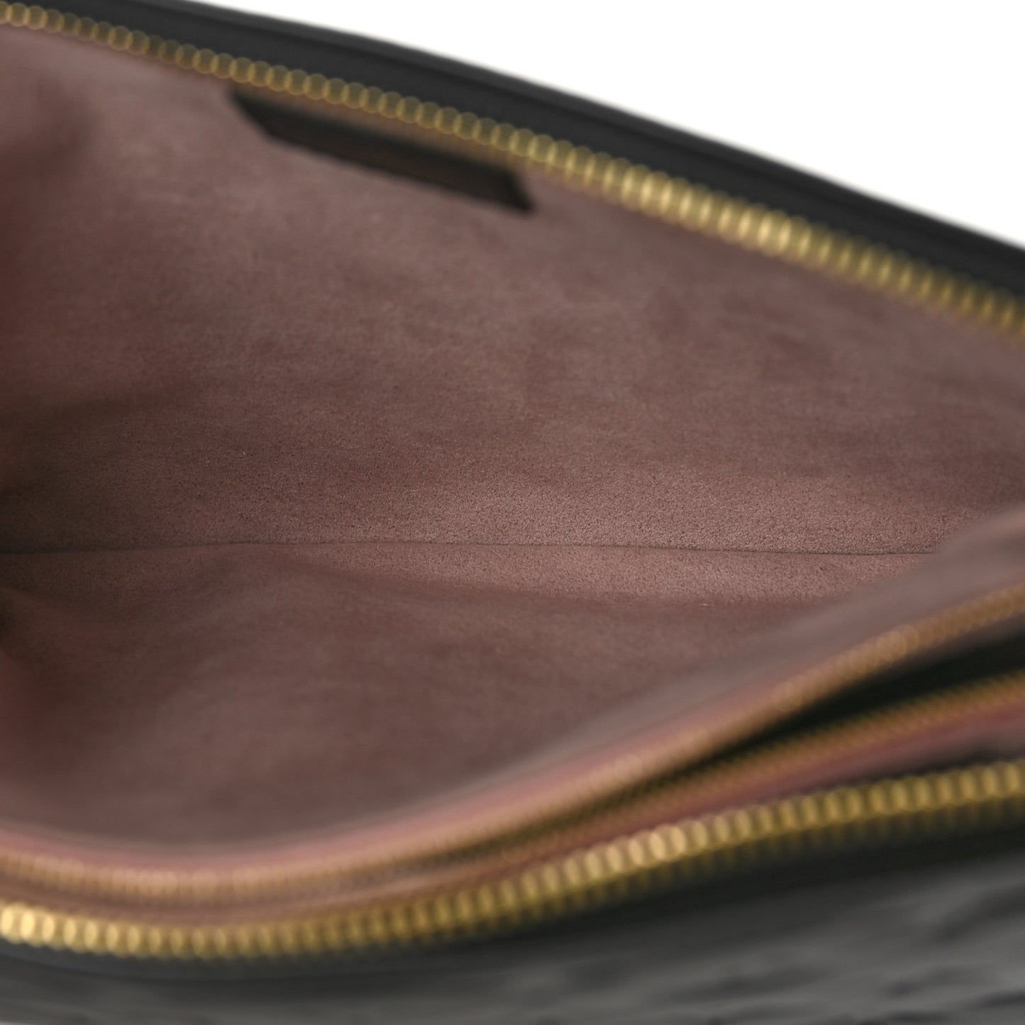 Lambskin Embossed Monogram Coussin PM Black