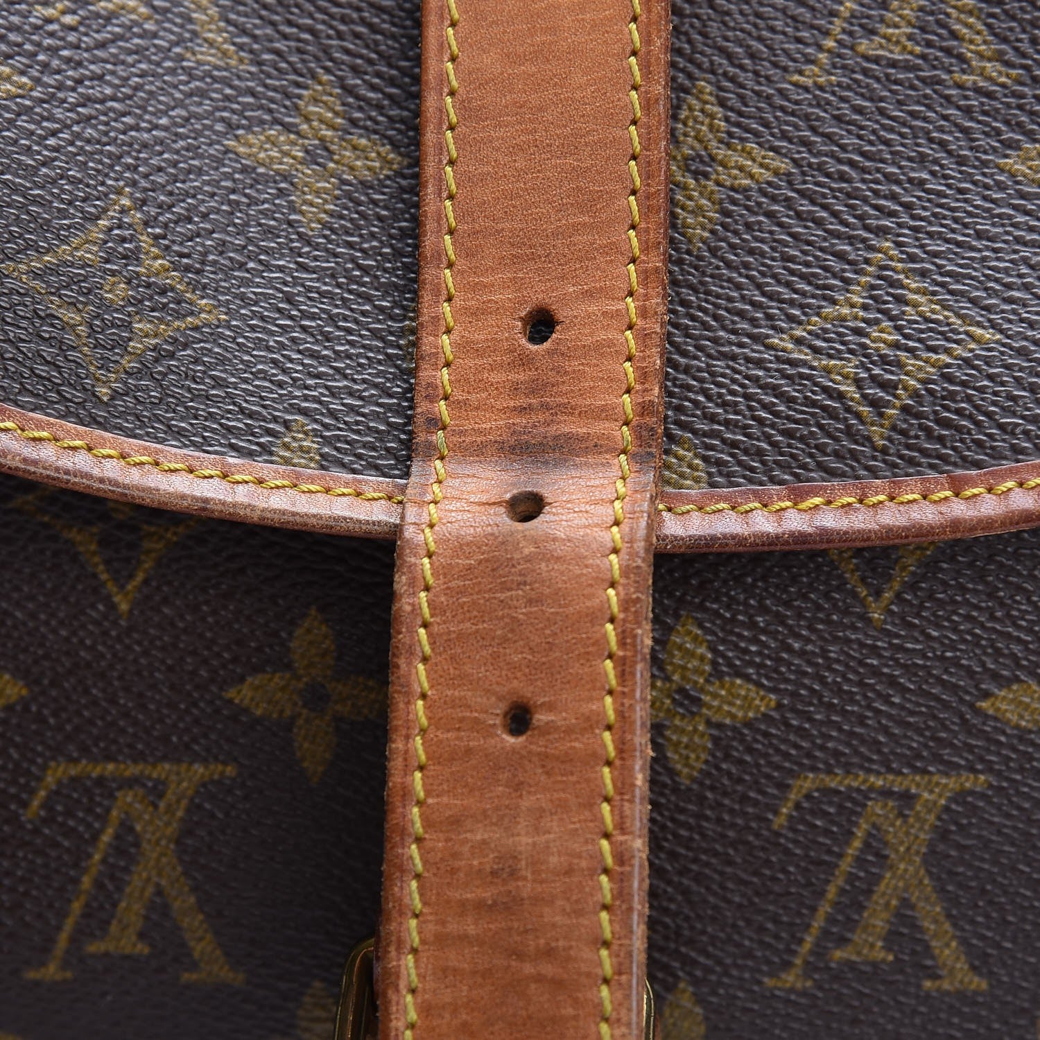 Louis Vuitton Monogram Saumur 35 11 of 13