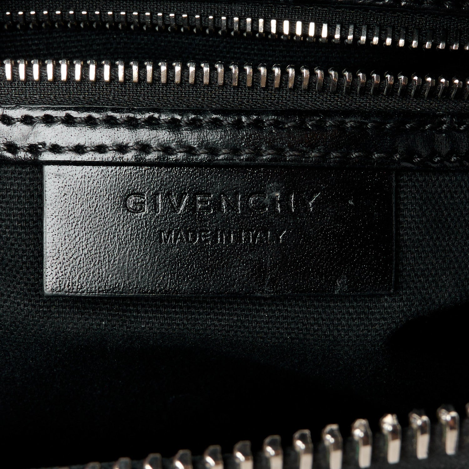 Givenchy Shiny Lord Calfskin Mini Antigona Black 6 of 10