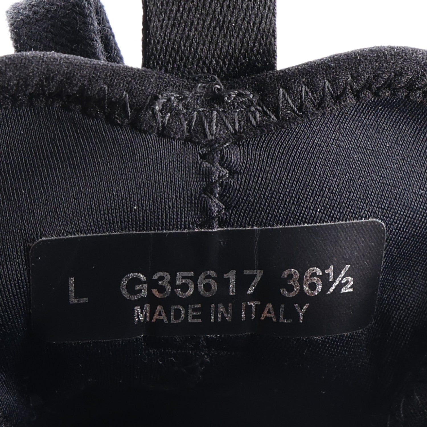 Chanel Velvet Calfskin Mixed Fibers CC Sneakers 36.5 Black 10 of 11