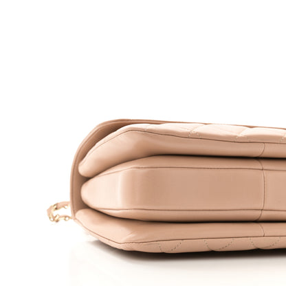 Chanel Lambskin Quilted Small Trendy CC Dual Handle Flap Bag Beige 9 of 11
