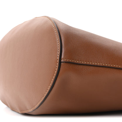 Saint Laurent Santorini Lux Calfskin Y Drawstring Tote Brick 10 of 10