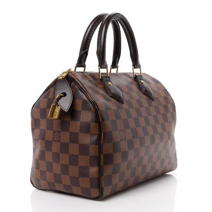 Louis Vuitton Damier Ebene Speedy 25 3 of 14
