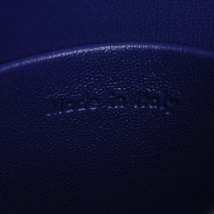 Celine Grained Calfskin Small Trotteur Indigo 6 of 8