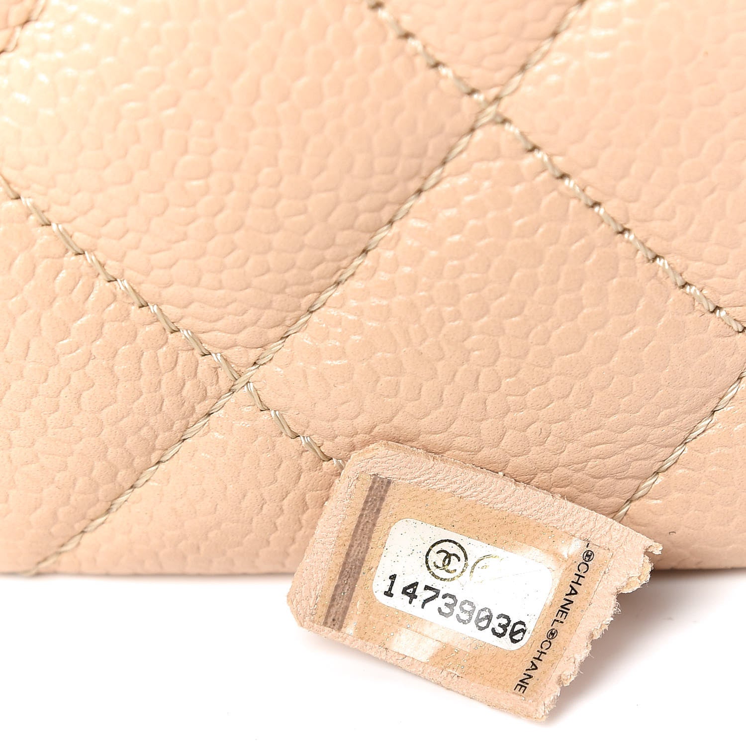 Chanel Caviar Quilted Grand Shopping Tote GST Beige Clair 13 of 13