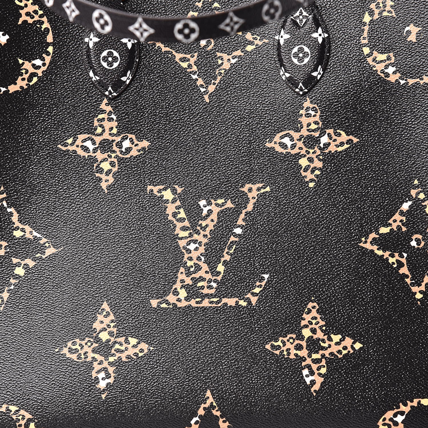 Louis Vuitton Monogram Giant Jungle Onthego GM Black 9 of 11
